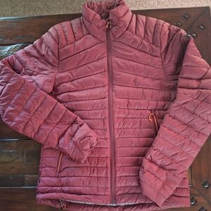 Eddie Bauer Men Puffer Jacket - Maroon